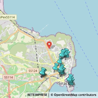Mappa Via Mascalucia, 96100 Siracusa SR, Italia (2.75063)