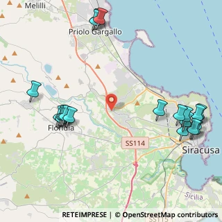 Mappa Via Tamagno, 96100 Belvedere SR, Italia (6.201)