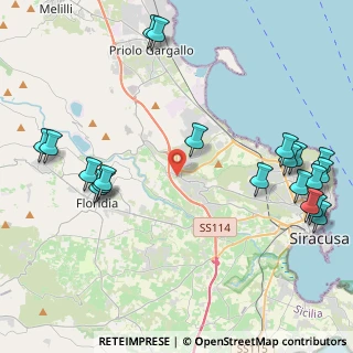Mappa Via Tamagno, 96100 Belvedere SR, Italia (6.2605)