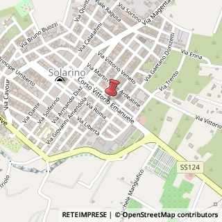 Mappa Corso Vittorio Emanuele,  62, 96010 Solarino, Siracusa (Sicilia)