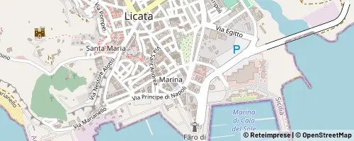 Mappa Licata