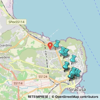 Mappa Via San Cataldo, 96100 Siracusa SR, Italia (2.66733)