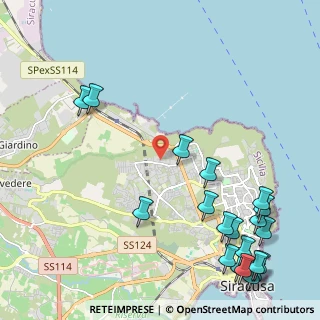 Mappa Via San Cataldo, 96100 Siracusa SR, Italia (3.468)