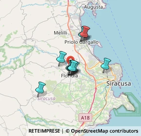 Mappa Contrada Serra Regina, 96014 Floridia SR, Italia (4.6125)