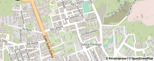 Mappa Syracuse