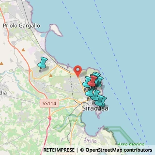 Mappa Via Noto, 96100 Siracusa SR, Italia (3.22727)