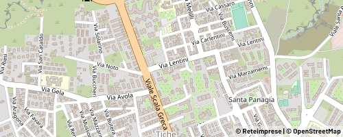 Mappa Syracuse