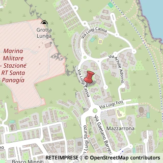 Mappa Via Luigi Cassia, 8, 96100 Siracusa, Siracusa (Sicilia)