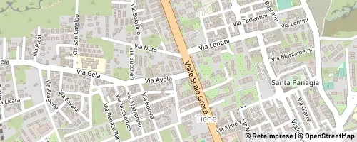 Mappa Siracusa