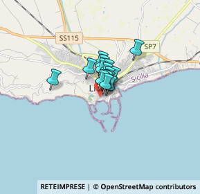 Mappa Via Barrile, 92027 Licata AG, Italia (0.76933)