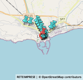 Mappa Via Barrile, 92027 Licata AG, Italia (0.90947)