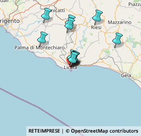 Mappa Via Barrile, 92027 Licata AG, Italia (11.19083)