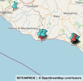 Mappa Via Barrile, 92027 Licata AG, Italia (21.41059)