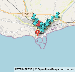 Mappa Via Nestore Alotto, 92027 Licata AG, Italia (1.195)