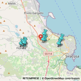 Mappa Strada Provinciale, 96100 Belvedere SR, Italia (3.7175)