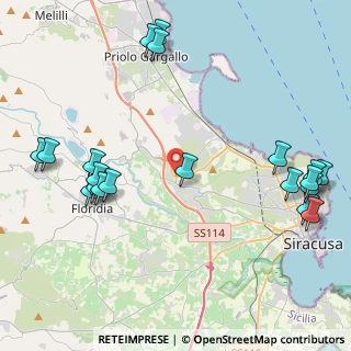 Mappa Strada Provinciale, 96100 Belvedere SR, Italia (6.102)