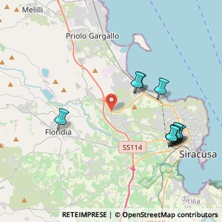 Mappa Strada Provinciale, 96100 Belvedere SR, Italia (5.20636)