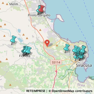 Mappa Strada Provinciale, 96100 Belvedere SR, Italia (6.2065)