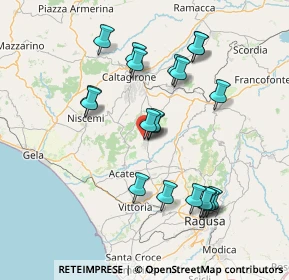 Mappa Viale del Lavoro, 95040 Mazzarrone CT, Italia (16.5075)