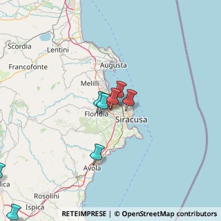 Mappa Via Fratelli Amodeo, 96100 Siracusa SR, Italia (28.2625)