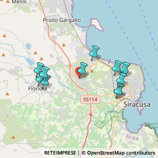 Mappa Via Fratelli Amodeo, 96100 Siracusa SR, Italia (4.32818)