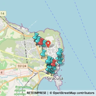 Mappa Via Madre Teresa di Calcutta, 96100 Siracusa SR, Italia (1.792)