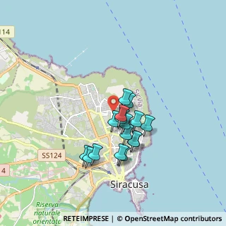 Mappa Via Madre Teresa di Calcutta, 96100 Siracusa SR, Italia (1.55)