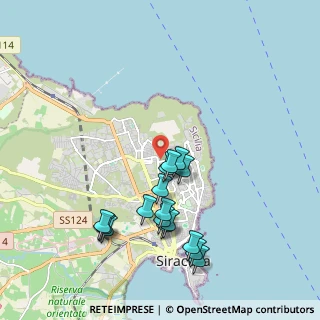 Mappa Via Madre Teresa di Calcutta, 96100 Siracusa SR, Italia (2.21875)