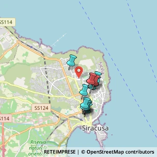 Mappa Via Europa, 96100 Siracusa SR, Italia (1.58357)