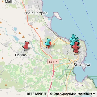 Mappa Via siracusa, 96100 Siracusa SR, Italia (4.741)