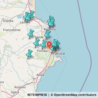 Mappa Via siracusa, 96100 Siracusa SR, Italia (14.164)