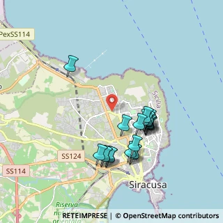 Mappa Via Augusta, 96100 Siracusa SR, Italia (2.0395)