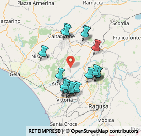 Mappa Via Bellassai, 95040 Mazzarrone CT, Italia (14.0655)