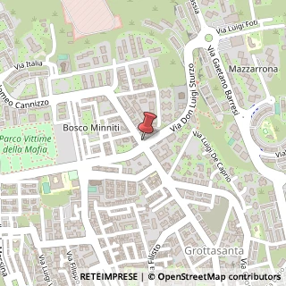 Mappa Via Salvatore Monteforte, 24, 96100 Canicattini Bagni, Siracusa (Sicilia)