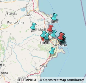 Mappa Contrada Macchiotta, 96014 Floridia SR, Italia (11.0325)