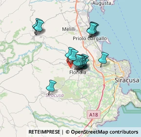 Mappa Contrada Macchiotta, 96014 Floridia SR, Italia (5.63053)