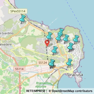 Mappa Via Don Luigi Puglisi, 96100 Siracusa SR, Italia (2.07417)