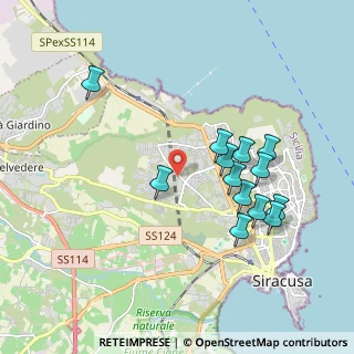 Mappa Via Don Luigi Puglisi, 96100 Siracusa SR, Italia (2.09615)