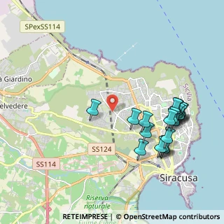Mappa Via Don Luigi Puglisi, 96100 Siracusa SR, Italia (2.4945)