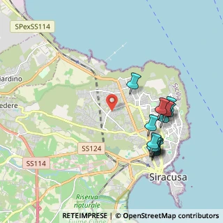 Mappa Via Selinunte, 96100 Siracusa SR, Italia (2.33357)