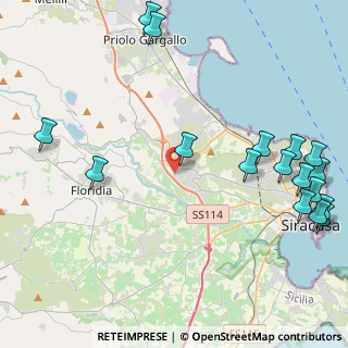 Mappa Traversa di Via D'Acquisto, 96100 Belvedere SR, Italia (6.62529)