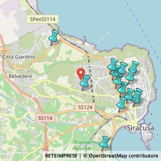 Mappa Via Monte Cervino, 96100 Siracusa SR, Italia (2.73143)