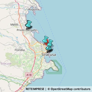 Mappa Via Monsignor Giuseppe Caracciolo, 96100 Siracusa SR, Italia (5.44)
