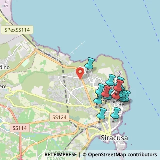 Mappa Via Menfi, 96100 Siracusa SR, Italia (2.31429)