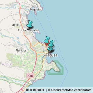 Mappa Via Riposto, 96100 Siracusa SR, Italia (5.37818)