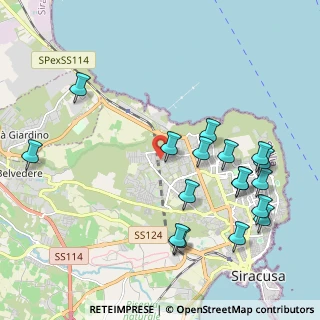 Mappa Via Salvatore Raiti, 96100 Siracusa SR, Italia (2.64)