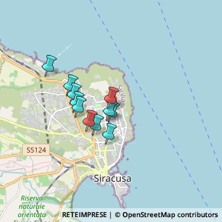 Mappa Nono Ronco a Via dei Servi di Maria, 96100 Siracusa SR, Italia (1.43727)