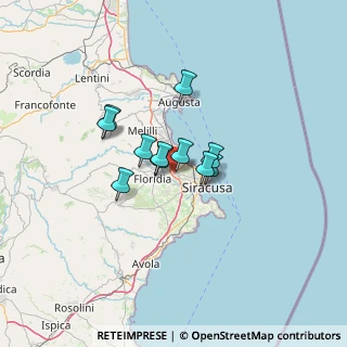 Mappa Via Salvo D'Acquisto, 96100 Siracusa SR, Italia (9.38364)