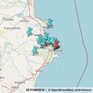 Mappa Via Salvo D'Acquisto, 96100 Siracusa SR, Italia (7.75077)