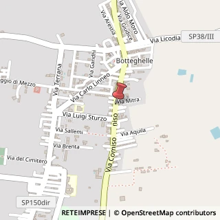 Mappa Via Comiso, 55/B, 95040 Mazzarrone, Catania (Sicilia)